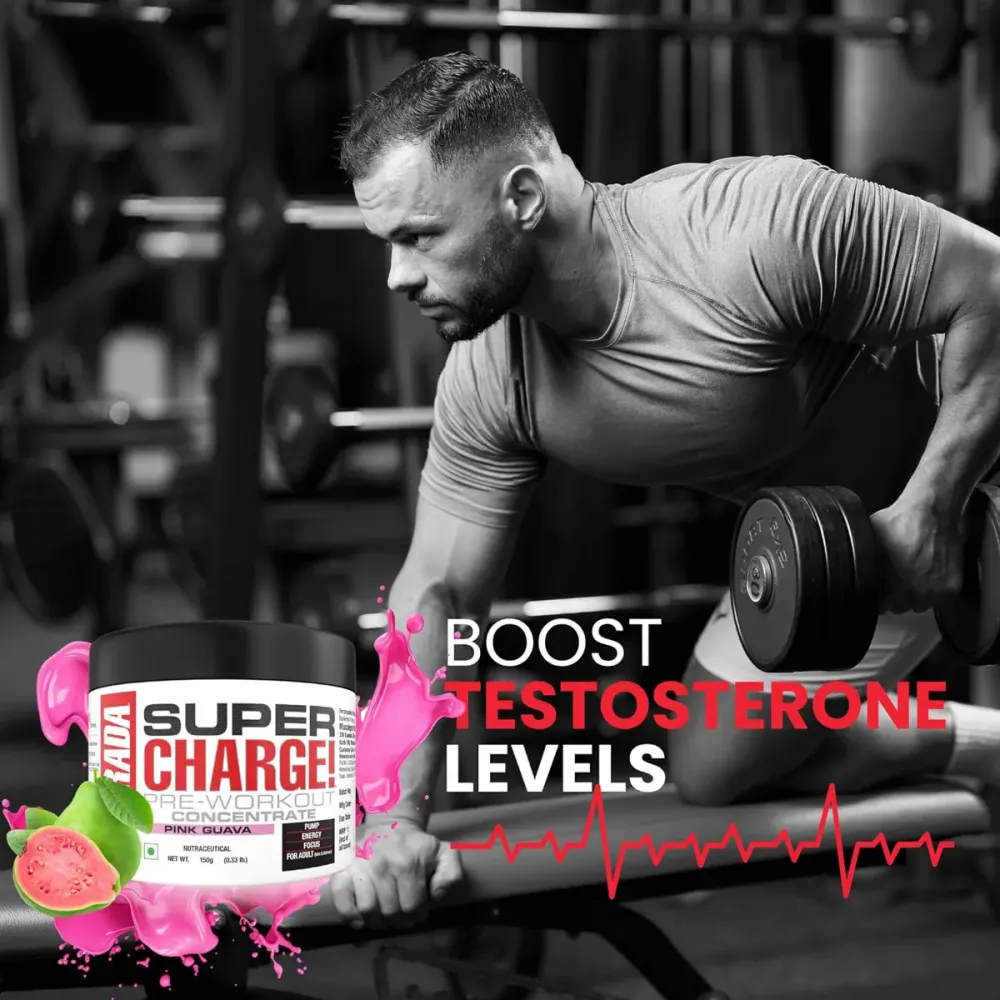 Labrada Super Charge Pre Workout Concentrate Pink Guava (150g)