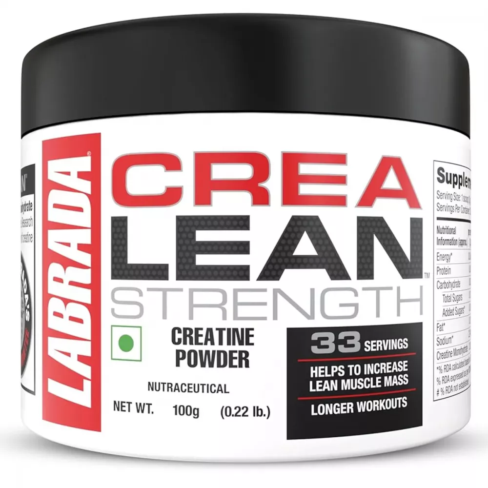 Labrada Crea Lean Strength Creatine Powder Unflavored (100g)