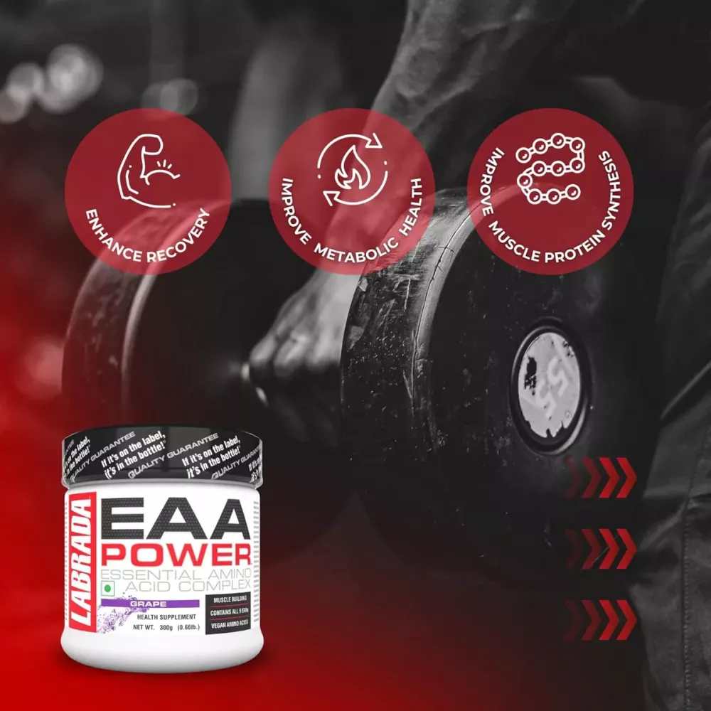 Labrada Eaa Power Essential Amino Acid Complex Grape (300g)