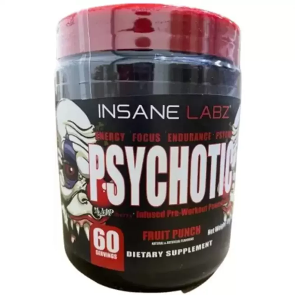 Insane Labz Psychotic (60 servings) Fruit Punch (360g)