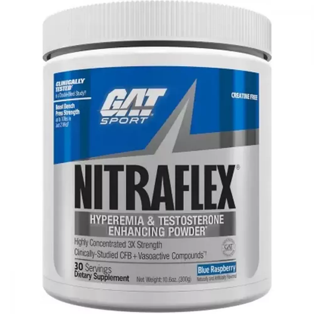 GAT Sport Nitraflex Blue Raspberry (300g)