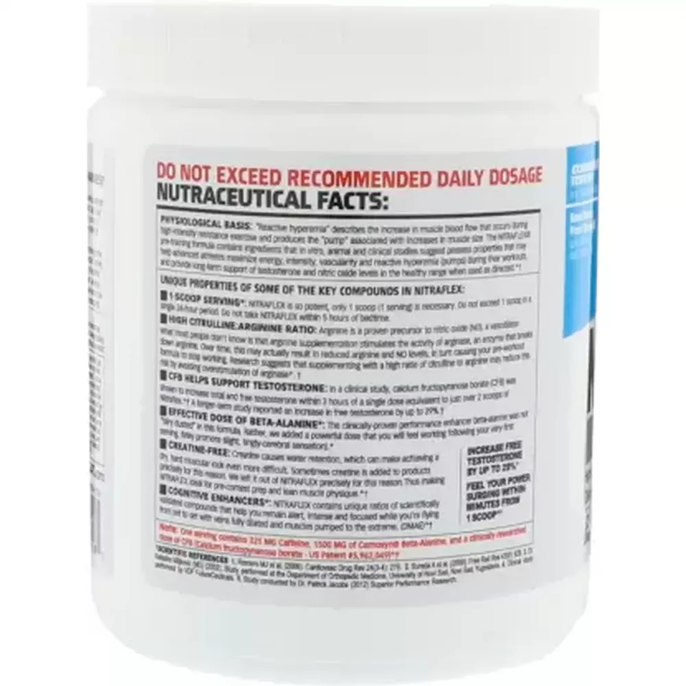 GAT Sport Nitraflex Blue Raspberry (300g)