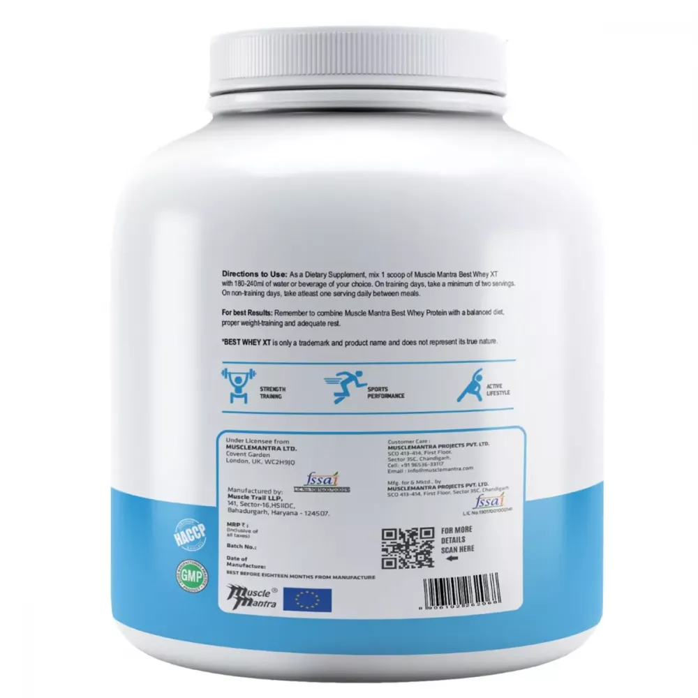 Muscle Mantra Pro Series Best Whey XT Kulfi Pista (2kg)
