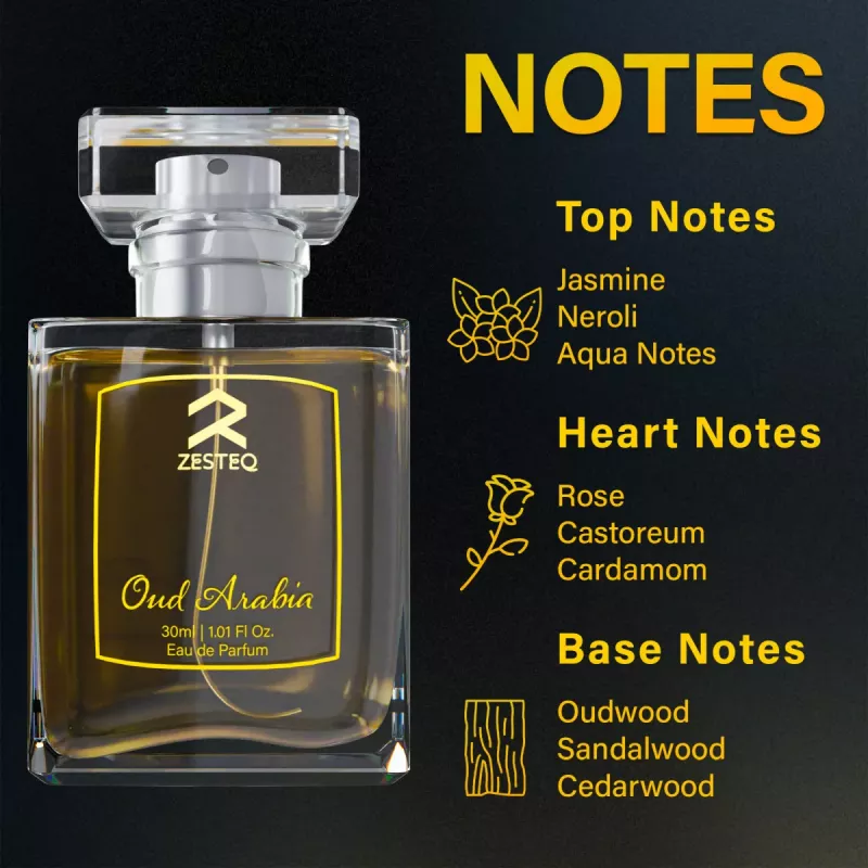 Buy Zesteq Oud Arabia + Rowdie Perfume For Men Online - 46% Off