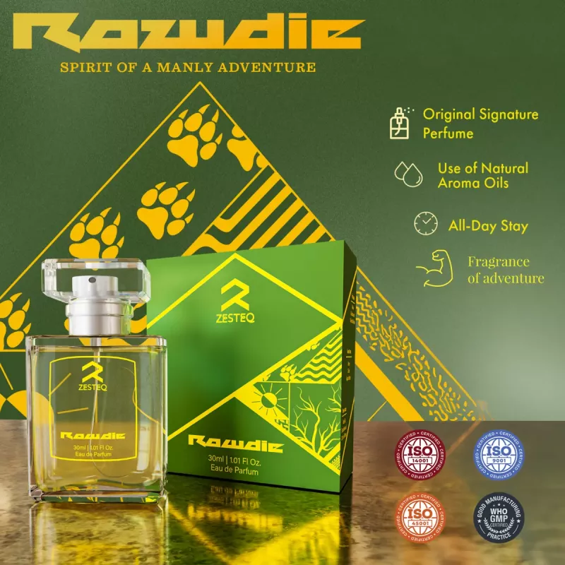 Buy Zesteq Oud Arabia + Rowdie Perfume For Men Online - 46% Off