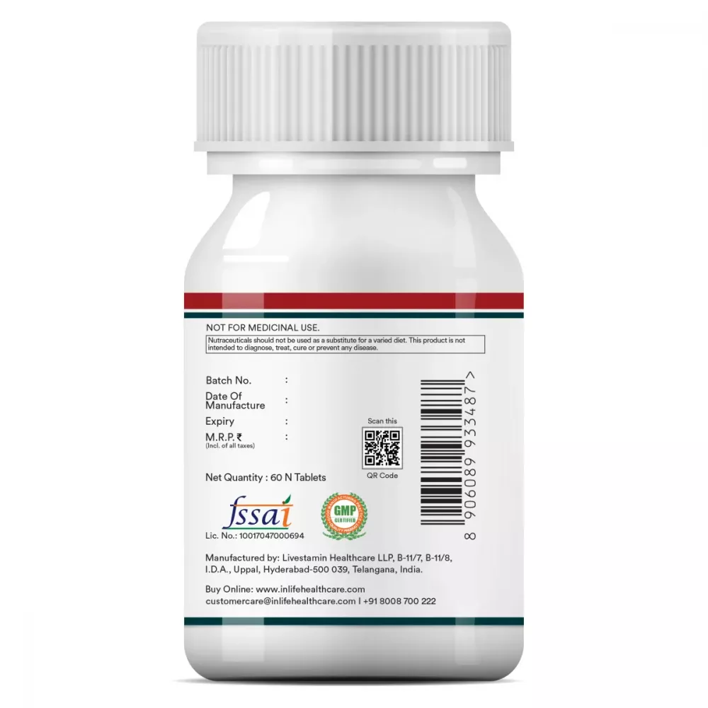 Inlife Multivitamin Tablets For Men (60tab)