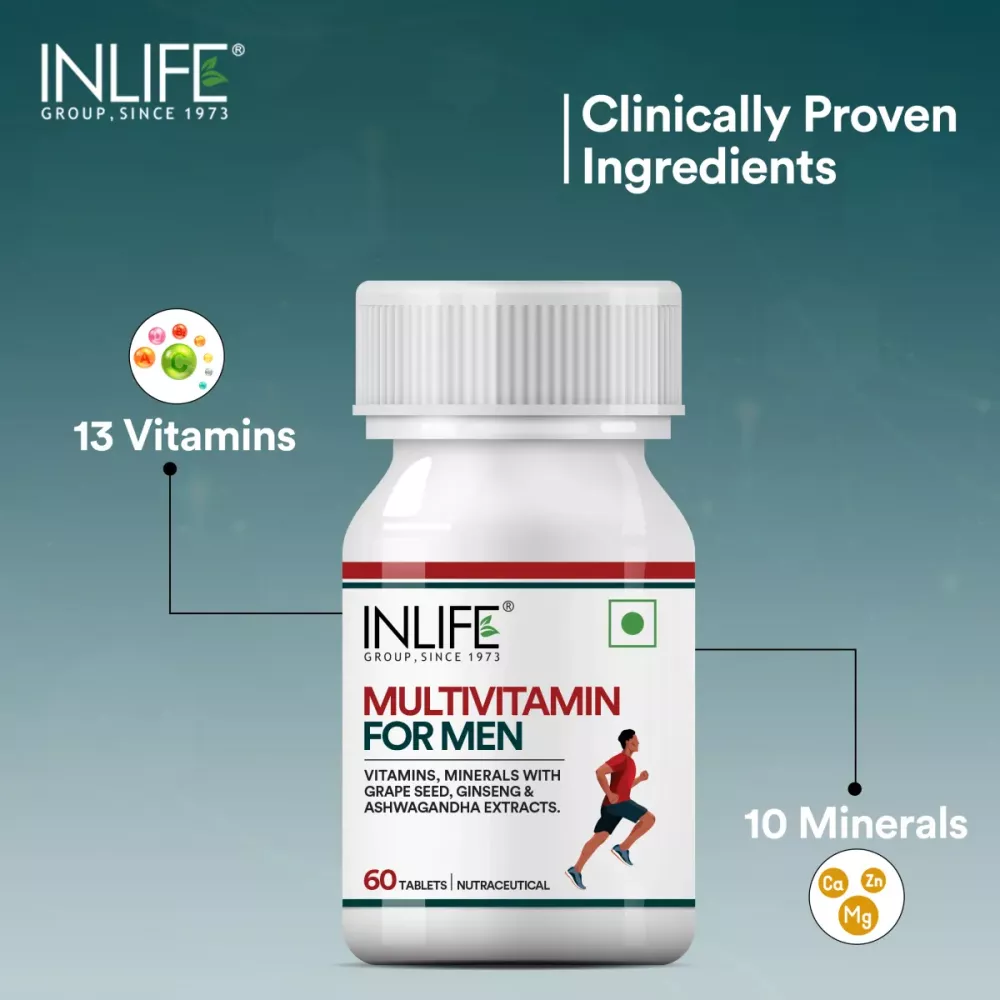 Inlife Multivitamin Tablets For Men (60tab)
