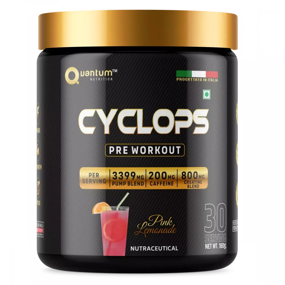 Quantum Nutrition Cyclops Pre Workout Pink Lemonade (180g)
