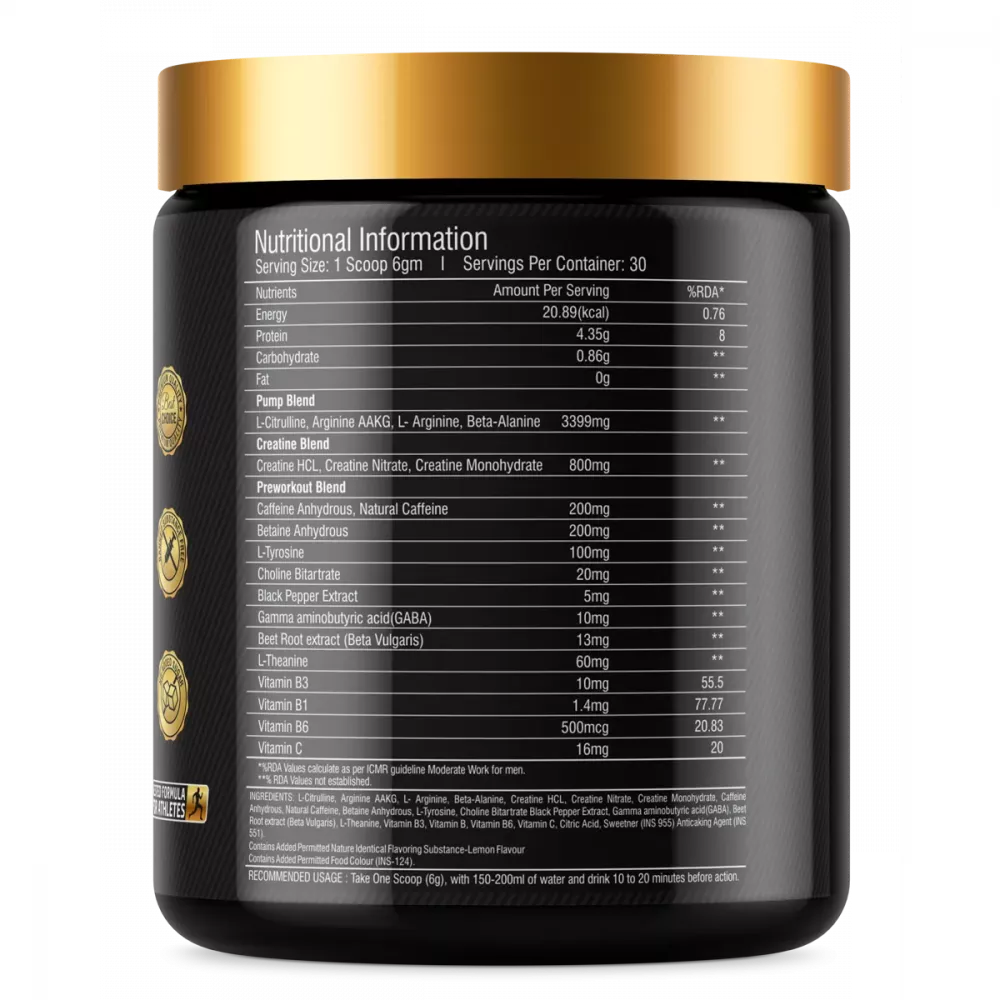 Quantum Nutrition Cyclops Pre Workout Pink Lemonade (180g)