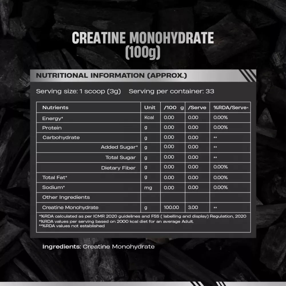 Beastlife Creatine Monohydrate Unflavored (100g)