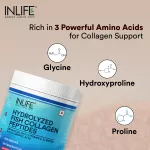 Inlife Hydrolyzed Fish Collagen Peptides Powder Watermelon (200g)