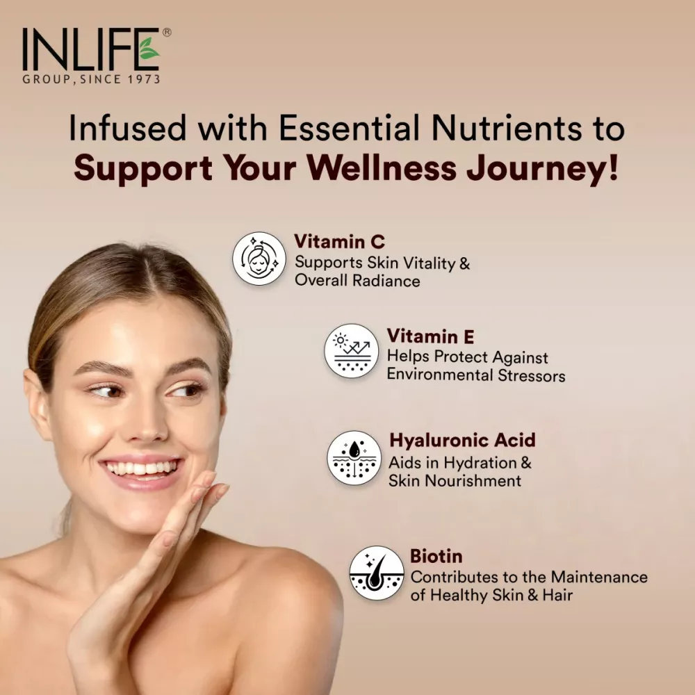 Inlife Hydrolyzed Fish Collagen Peptides Powder Watermelon (200g)