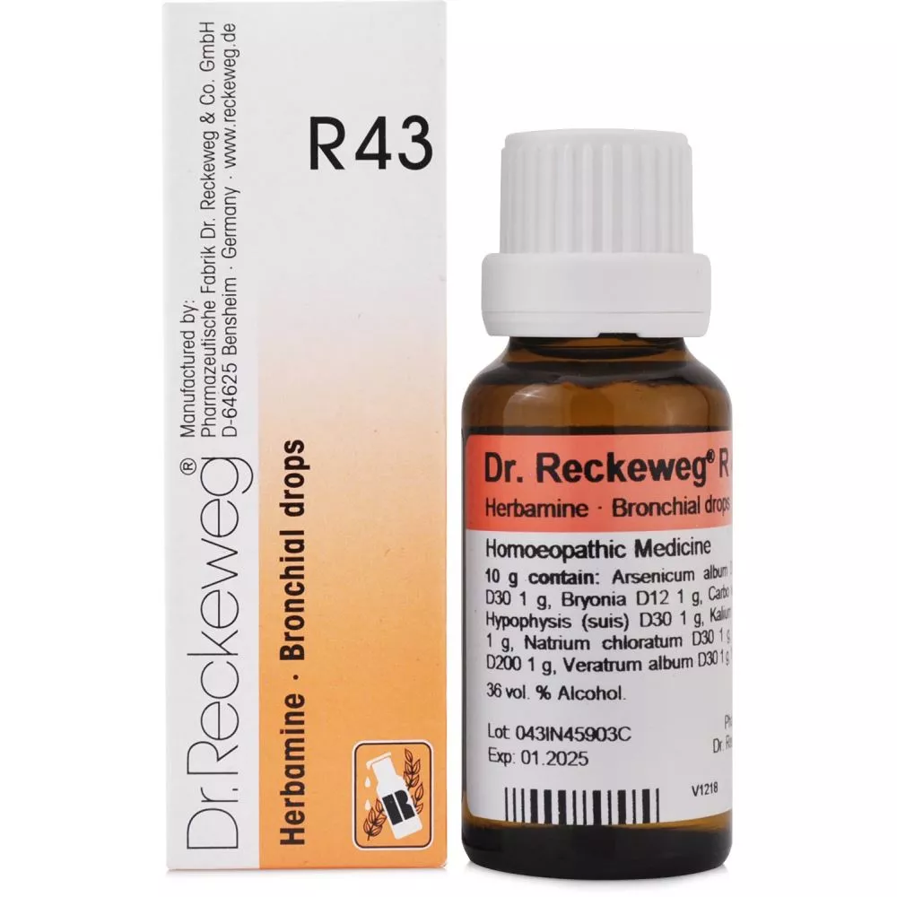 Buy Dr Reckeweg R43 Herbamine Online 5 Off Healthmug Com