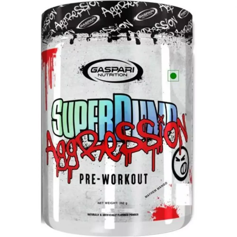 Gaspari Super Pump Aggression Pre workout Mango (360g)