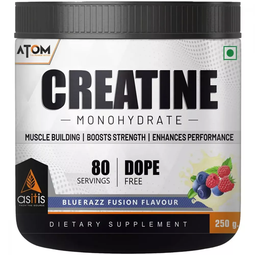 Asitis Atom Creatine Monohydrate Blue Razz Fusion (250g)