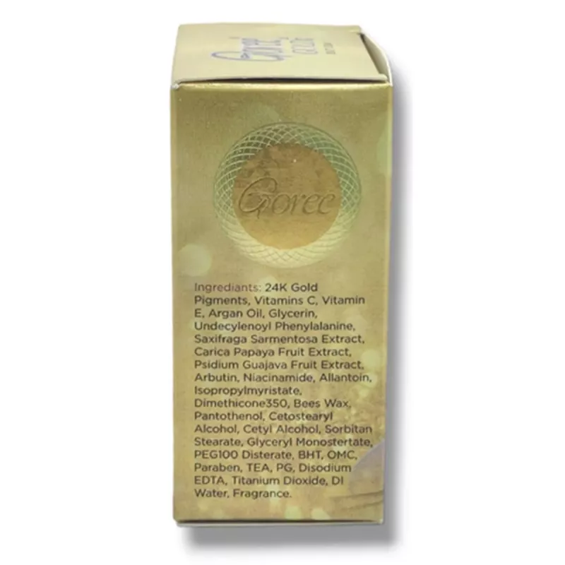 Goree beauty cream 美容クリーム 24 pieces Goree-Gold-24k-Beauty-Cream-