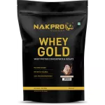 Nakpro Whey Gold Whey Protein Concentrate Chocolate Creme (1kg)
