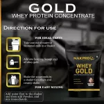 Nakpro Whey Gold Whey Protein Concentrate Chocolate Creme (1kg)