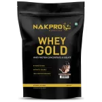 Nakpro Whey Gold Whey Protein Concentrate Cookies & Cream (1kg)