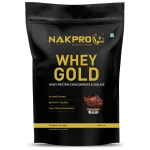 Nakpro Whey Gold Whey Protein Concentrate Double Rich Chocolate (1kg)