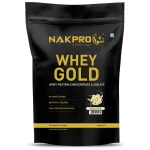 Nakpro Gold Plus Whey Protein Concentrate Vanilla (1kg)