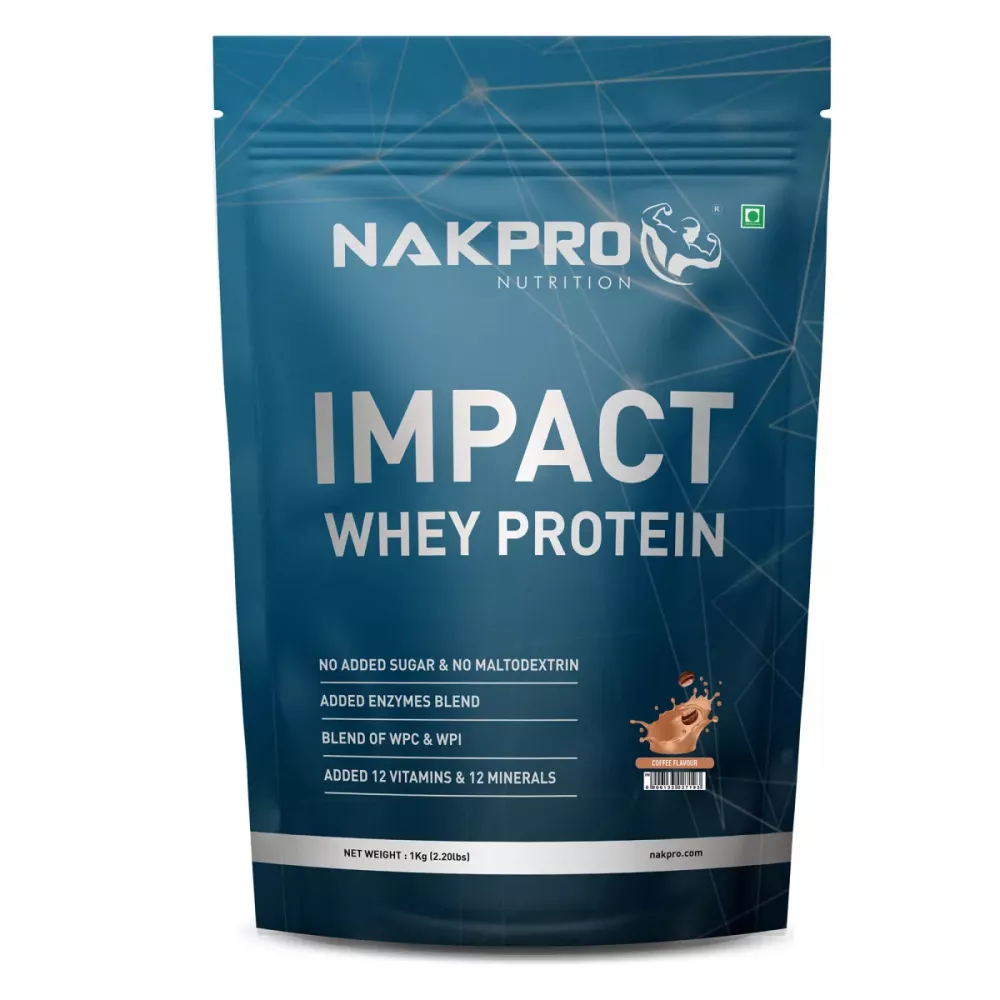 Nakpro Impact Whey Protein Coffee (1kg)