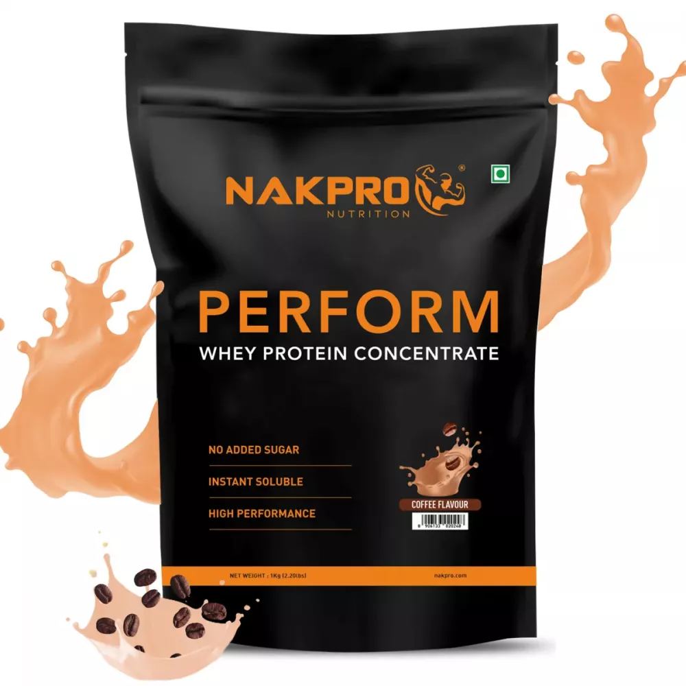 Nakpro Perform Whey Protein Concentrate Coffee (1kg)