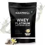 Nakpro Whey Platinum Whey Protein Isolate Vanilla (1kg)