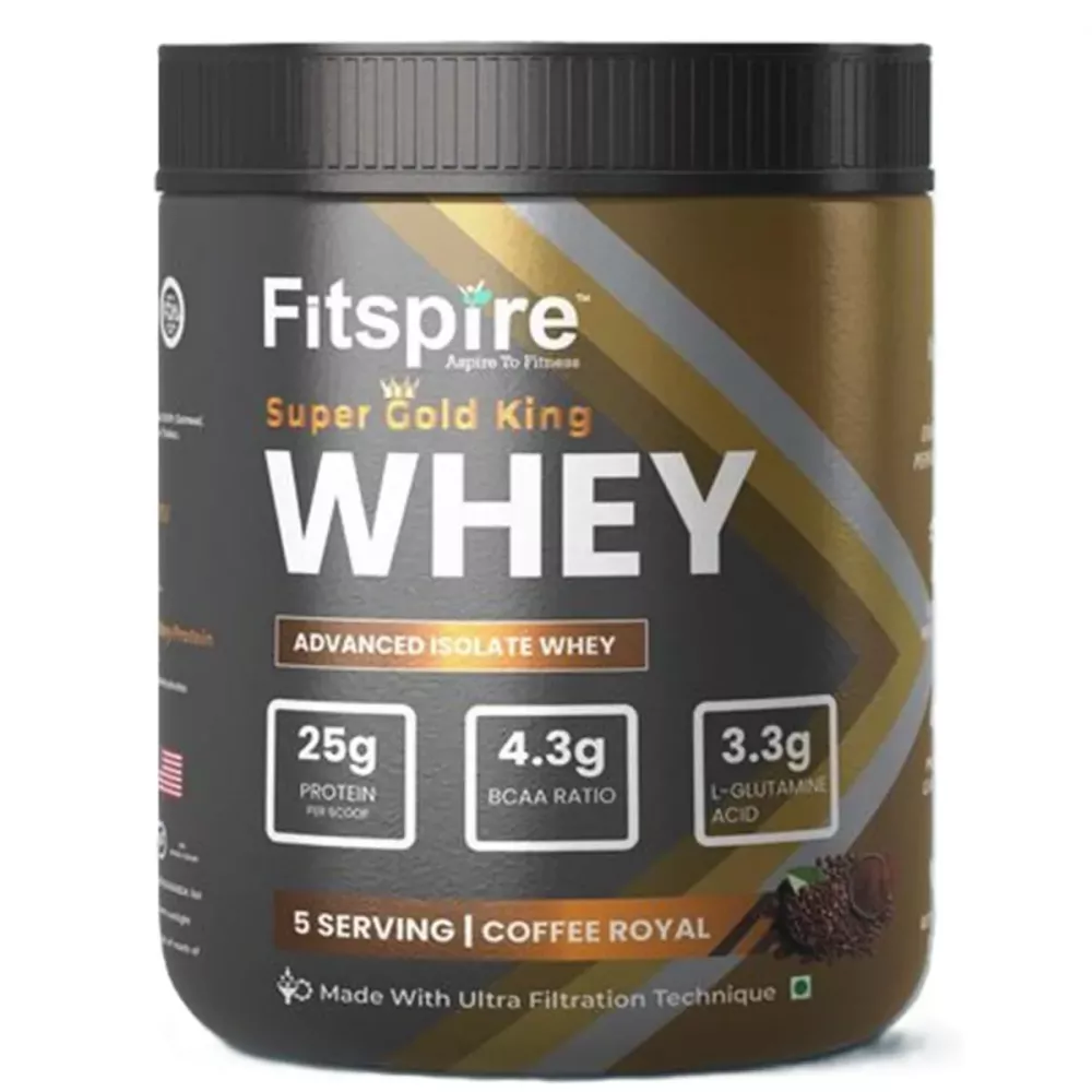 Fitspire Super Gold King Advance Whey Isolate Protein Coffee Royal (165g)
