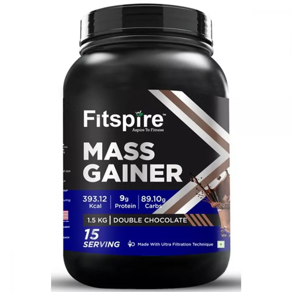 Fitspire Mass Gainer Double Chocolate (1.5kg)