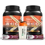 Fitspire Evika Fit Pro Plus Whey Protein Kesar Pista & Energy Bars Mocha Hazelnut With Shaker (Evika Fit Pro plus Whey 2lb + Energy Bar 35g) Kesar Pista (1Pack, Pack of 2)
