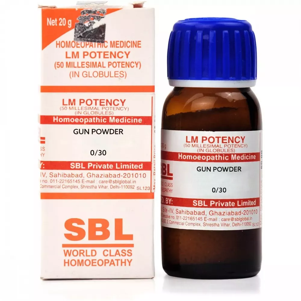 Buy Sbl Gun Powder Millesimal Lm Potency Online 25 Off Healthmug Com