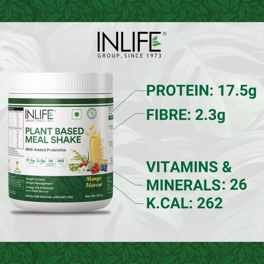 Inlife Plant Based Meal Shake Mango (500g)