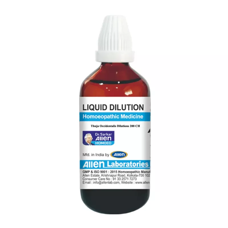 Buy Allen Labs Thuja Occidentalis Homeopathic Dilutions Online - 27% Off! |  Healthmug