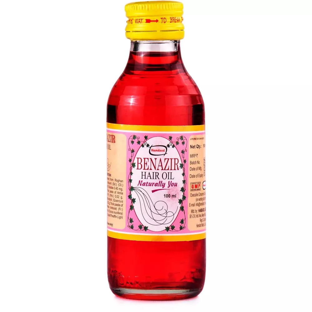 Buy Hamdard Benazir Hair Oil Online in India- 5% Off! 