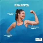 Inlife Japanese Marine Collagen Supplements For Women & Men Strawberry Lemon (200g)