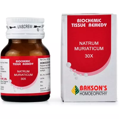 Buy Bakson Natrum Muriaticum Biochemic Tablets Online 32 Off Healthmug Com