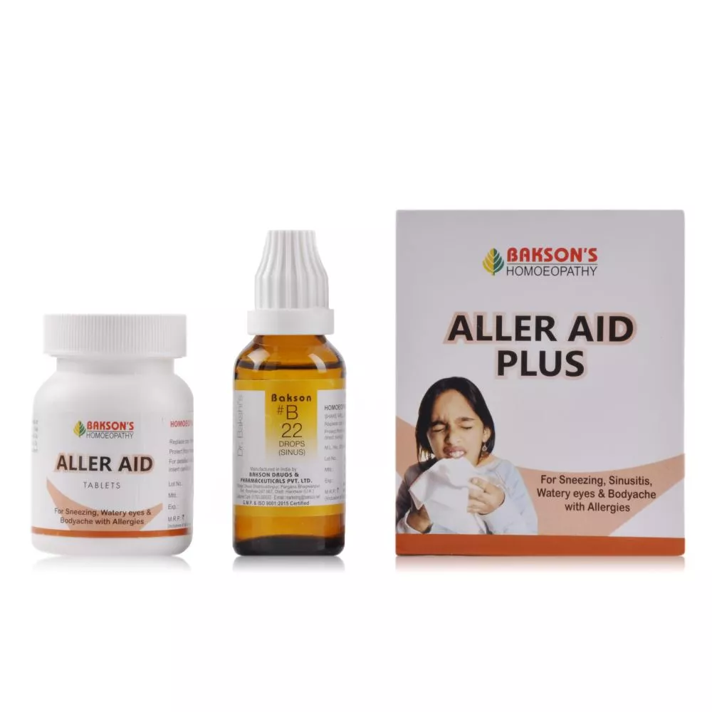 Buy Bakson Aller Aid Plus (Twin Pack) Online - 20% Off! 