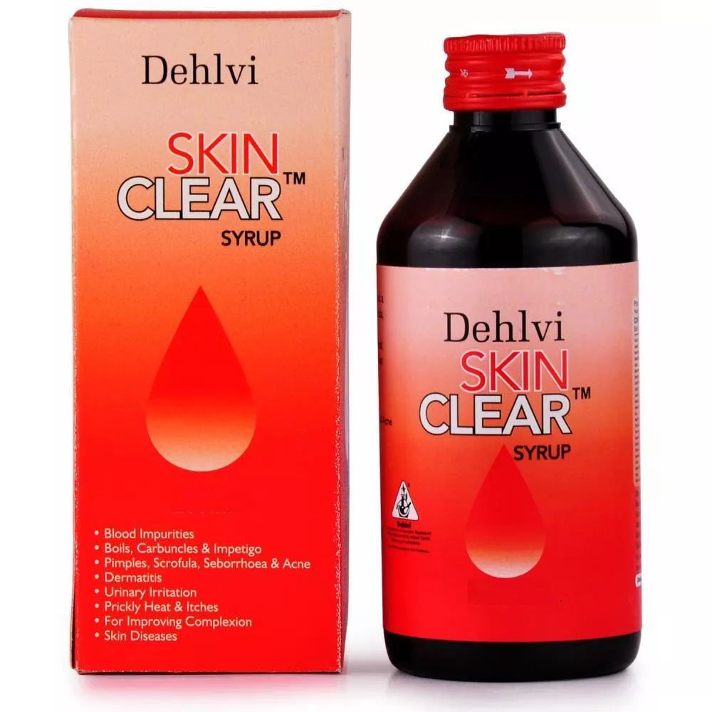 Buy Dehlvi Skin Clear Syrup Online in India- 11% Off! | Healthmug.com