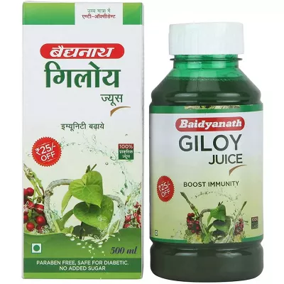 Buy Baidyanath Giloy Juice Online 20 Off Healthmug Com