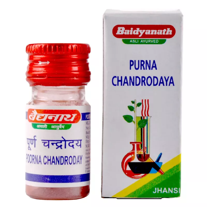 Buy Baidyanath Poorn Chandrodaya Ayurvedic Ras Sindoor 15 Off