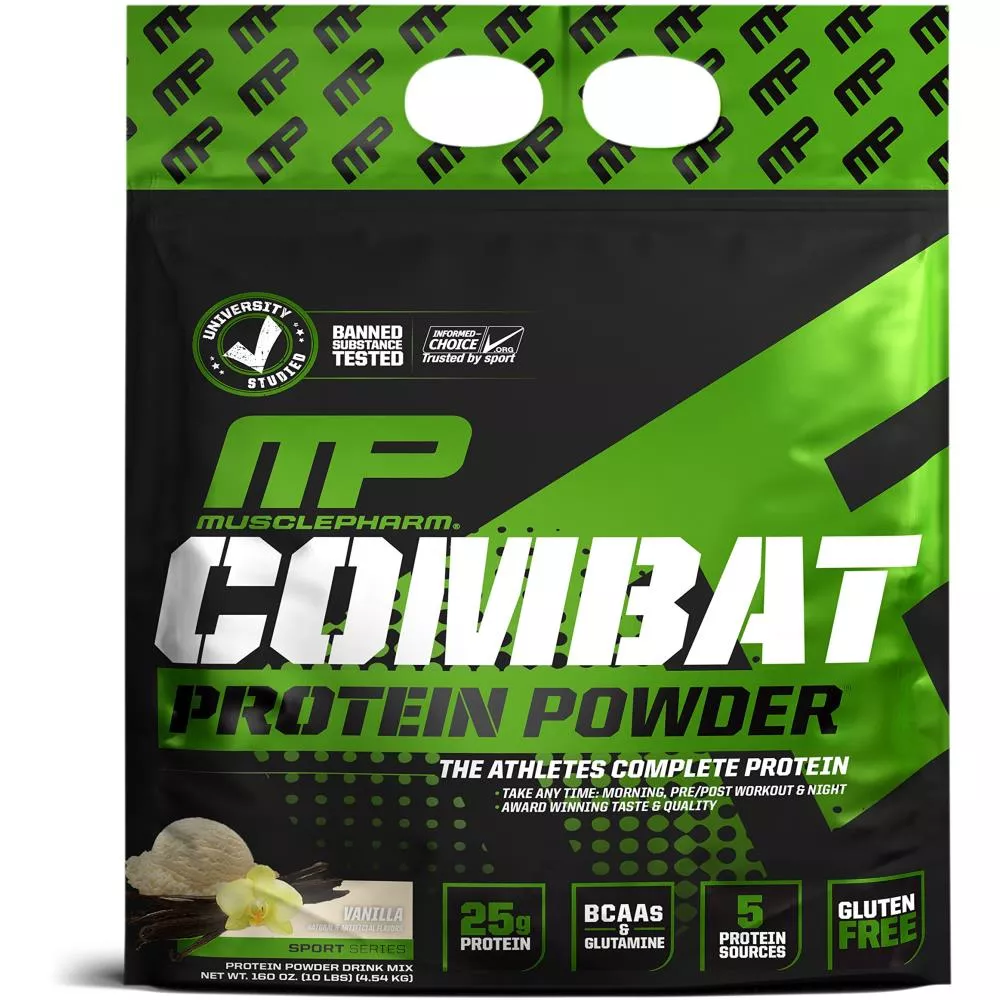 Muscle Pharm Combat 100% Whey Protein Vanilla (10lb)