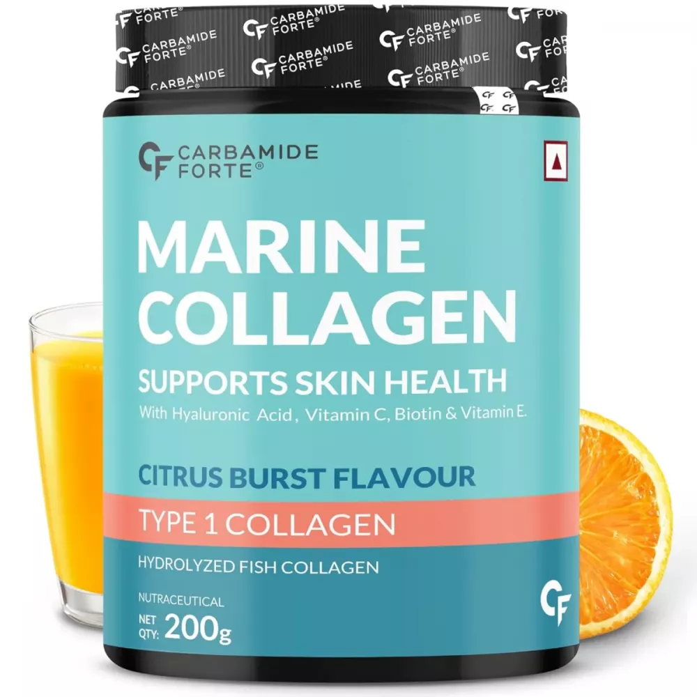 Carbamide Forte Marine Collagen Powder Citrus Burst (200g)