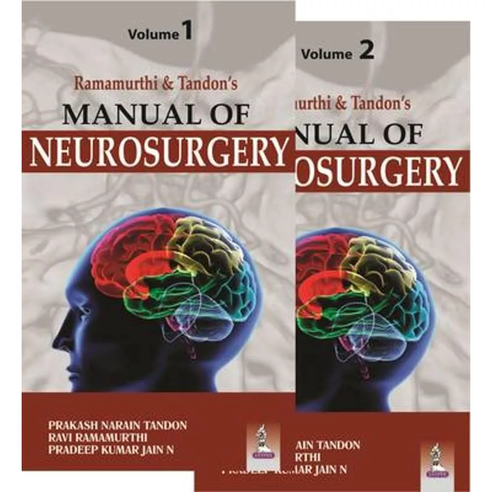 Ramamurthi & Tandon’s Manual Of Neurosurgery (2 Vol Set) | Buy On Healthmug