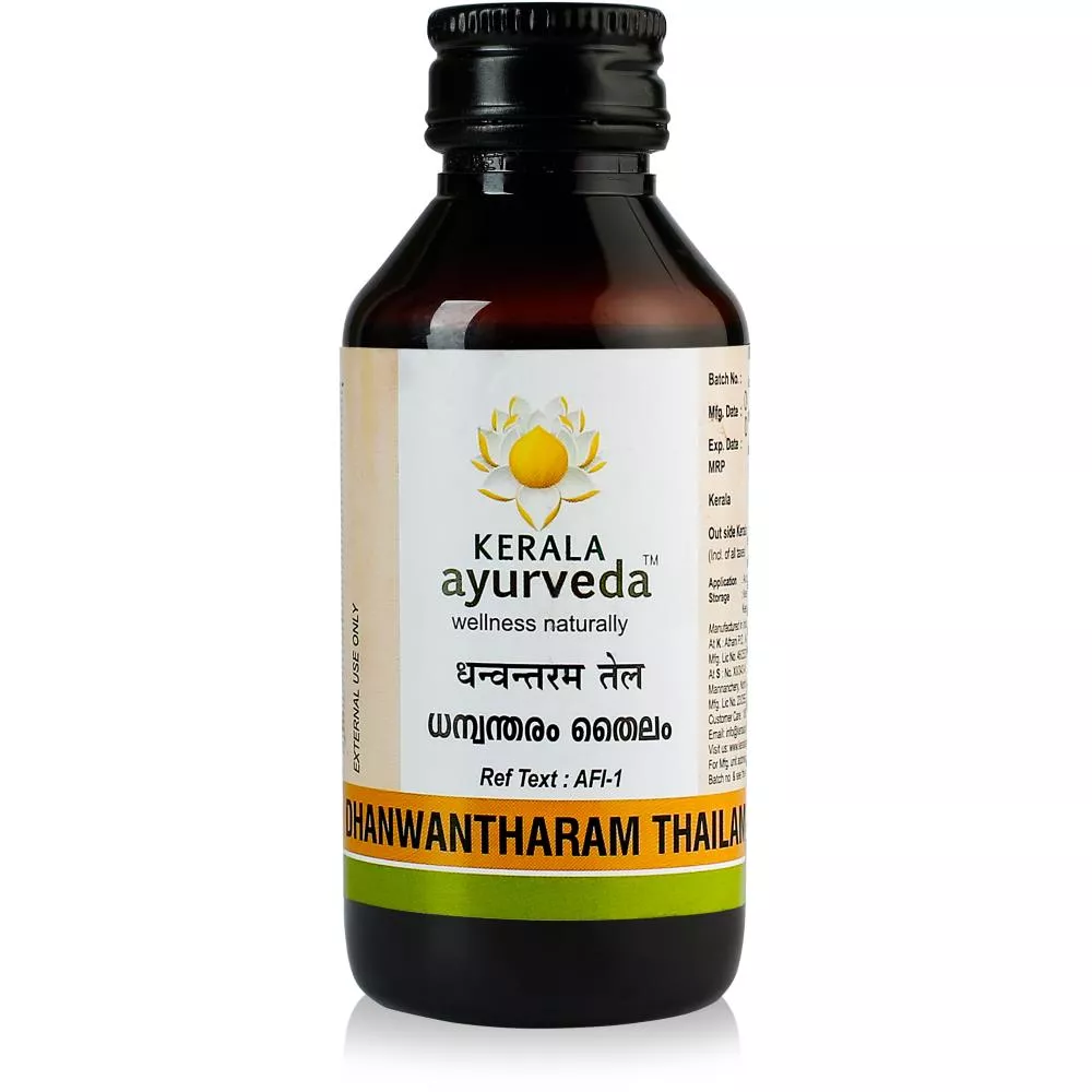 Buy Kerala Ayurveda Dhanwantharam Thailam Ayurvedic Tailam & Ghrita