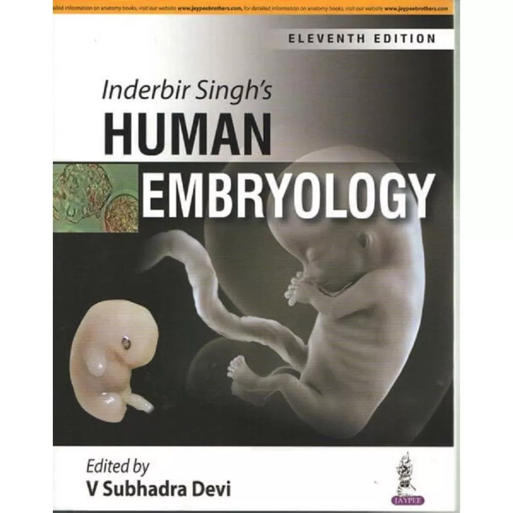 Inderbir Singh S Human Embryology Buy On Healthmug