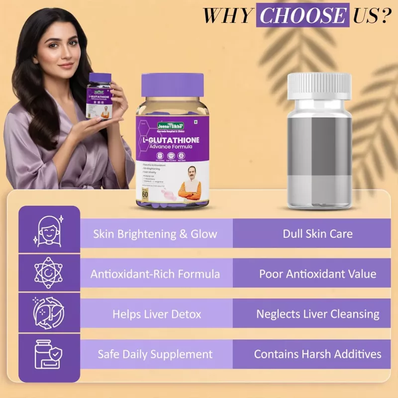glutathione advanced rich formula Buy Jeena Sikho L-Glutathione Advance Ayurvedic Medicines - 15% Off! 🌟 Skin Brightening IV Choose your pack:Pack of 1 Republic Day Best Sellers
