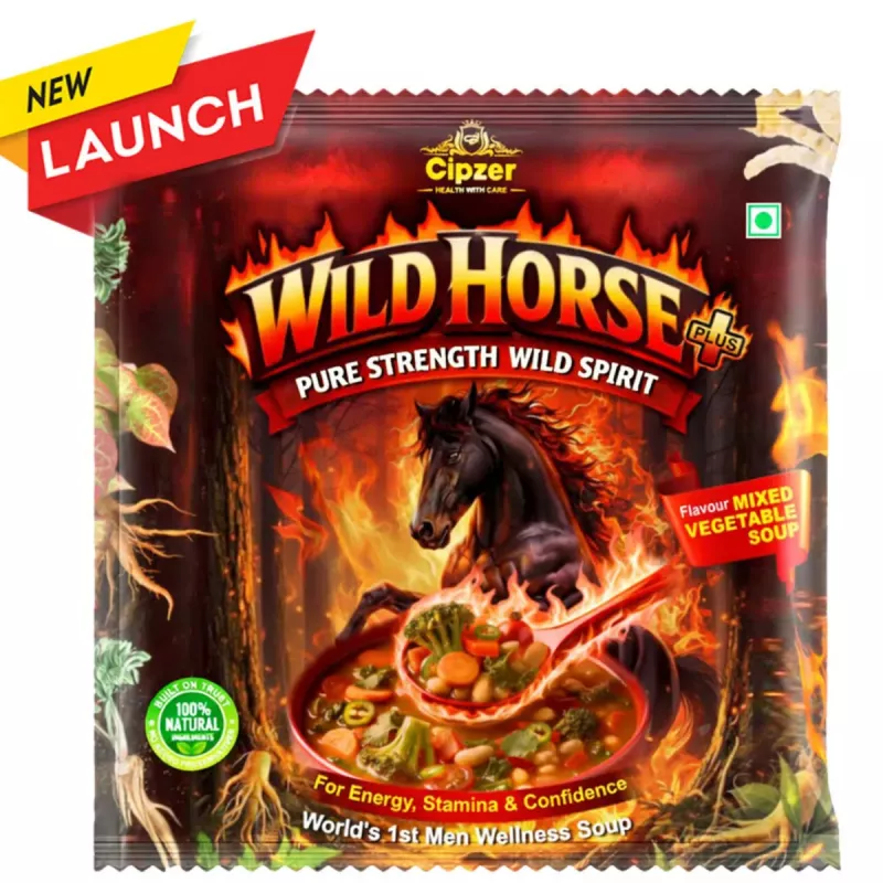 Buy Cipzer Wild Horse Plus Mixed Vegetable Wellness Soup Powder