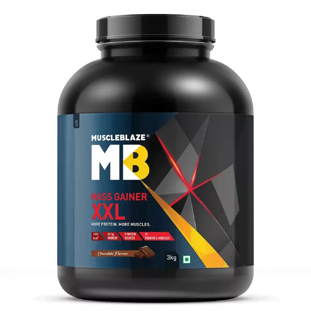 Muscleblaze Mass Gainer XXL Chocolate (3kg)