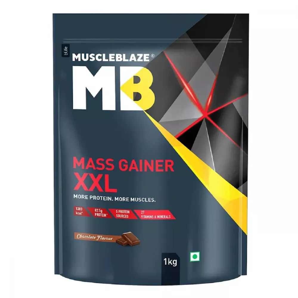 Muscleblaze Mass Gainer XXL Chocolate (1kg)